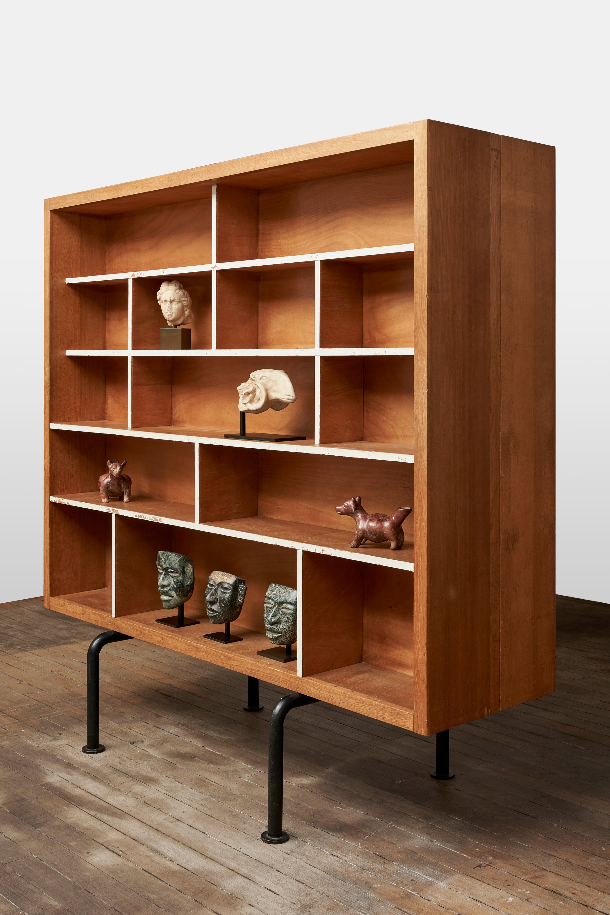 Pierre Patout double sided bookcase