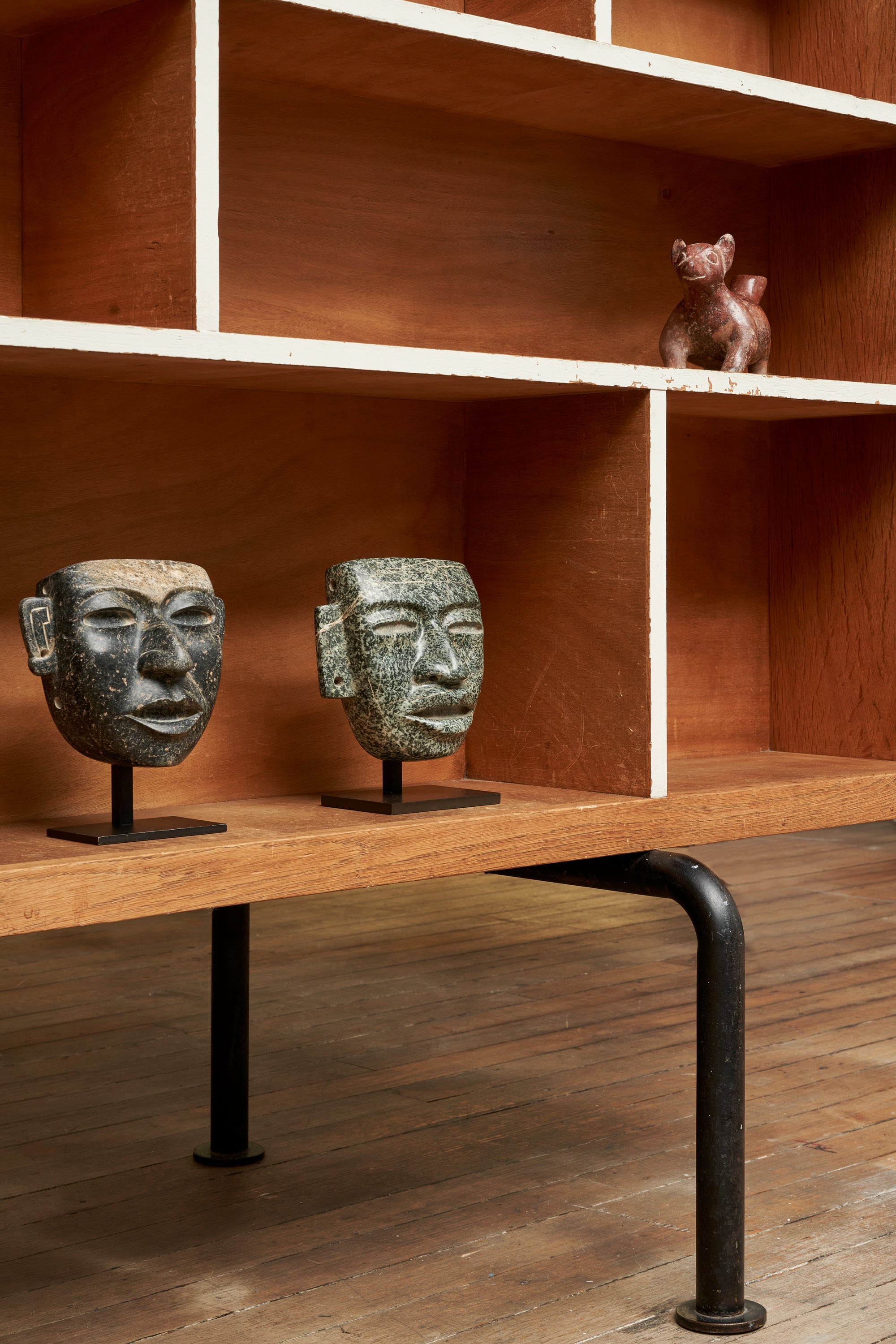 Pierre Patout double sided bookcase