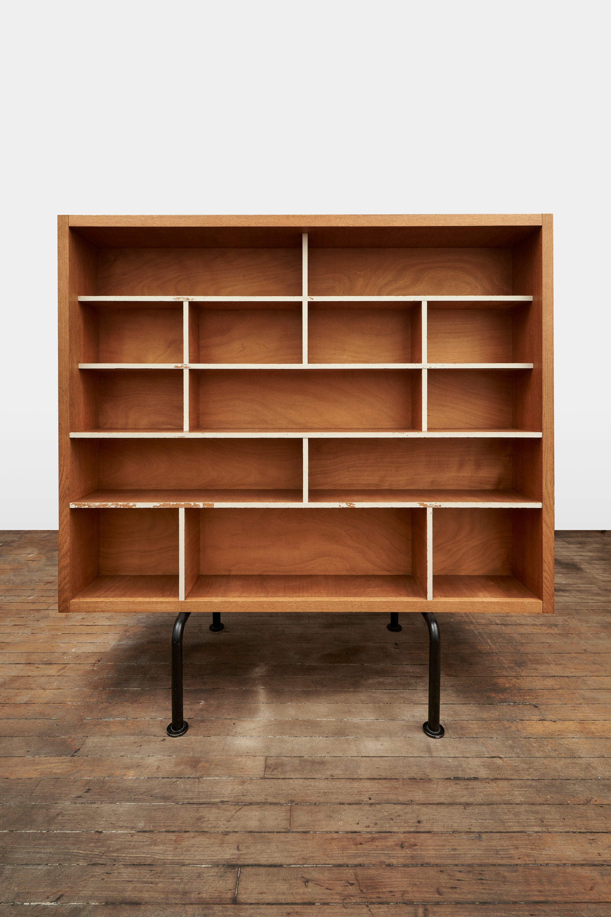 Pierre Patout double sided bookcase