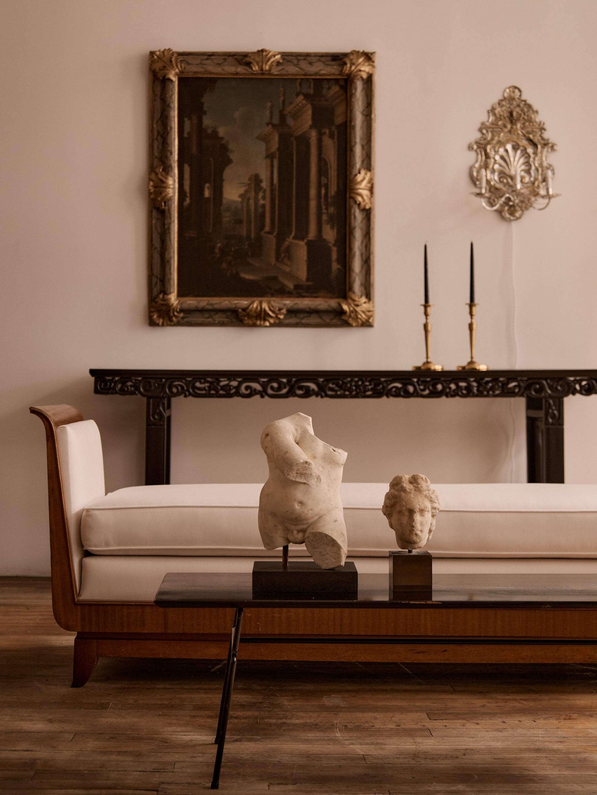 Ebonzied altar table