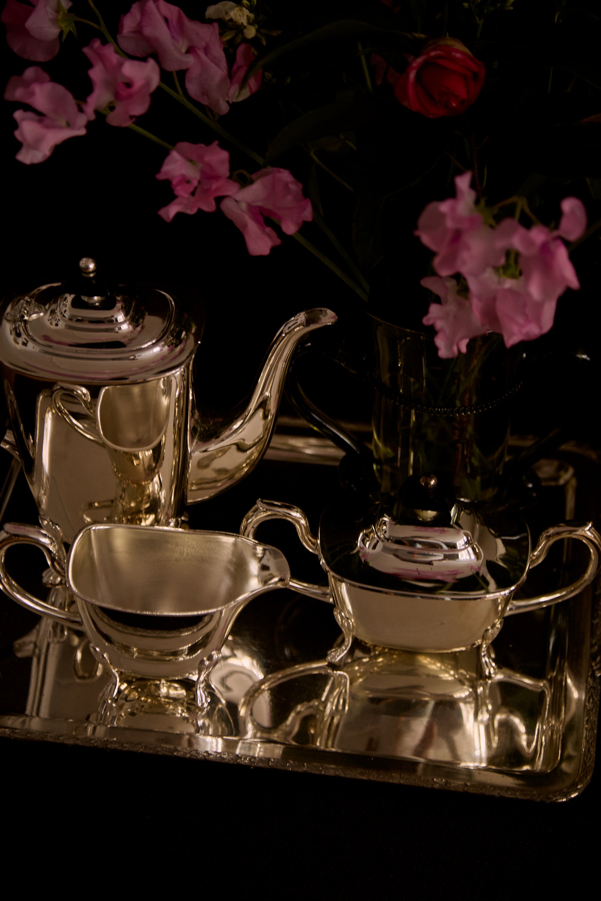 Silver-plated Tea Set