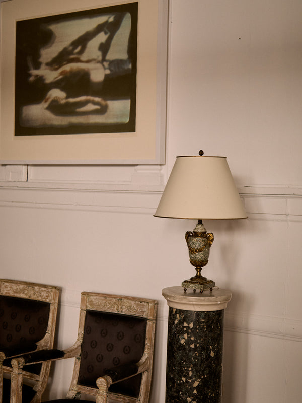 Ormolu-Mounted Bronze Table Lamp