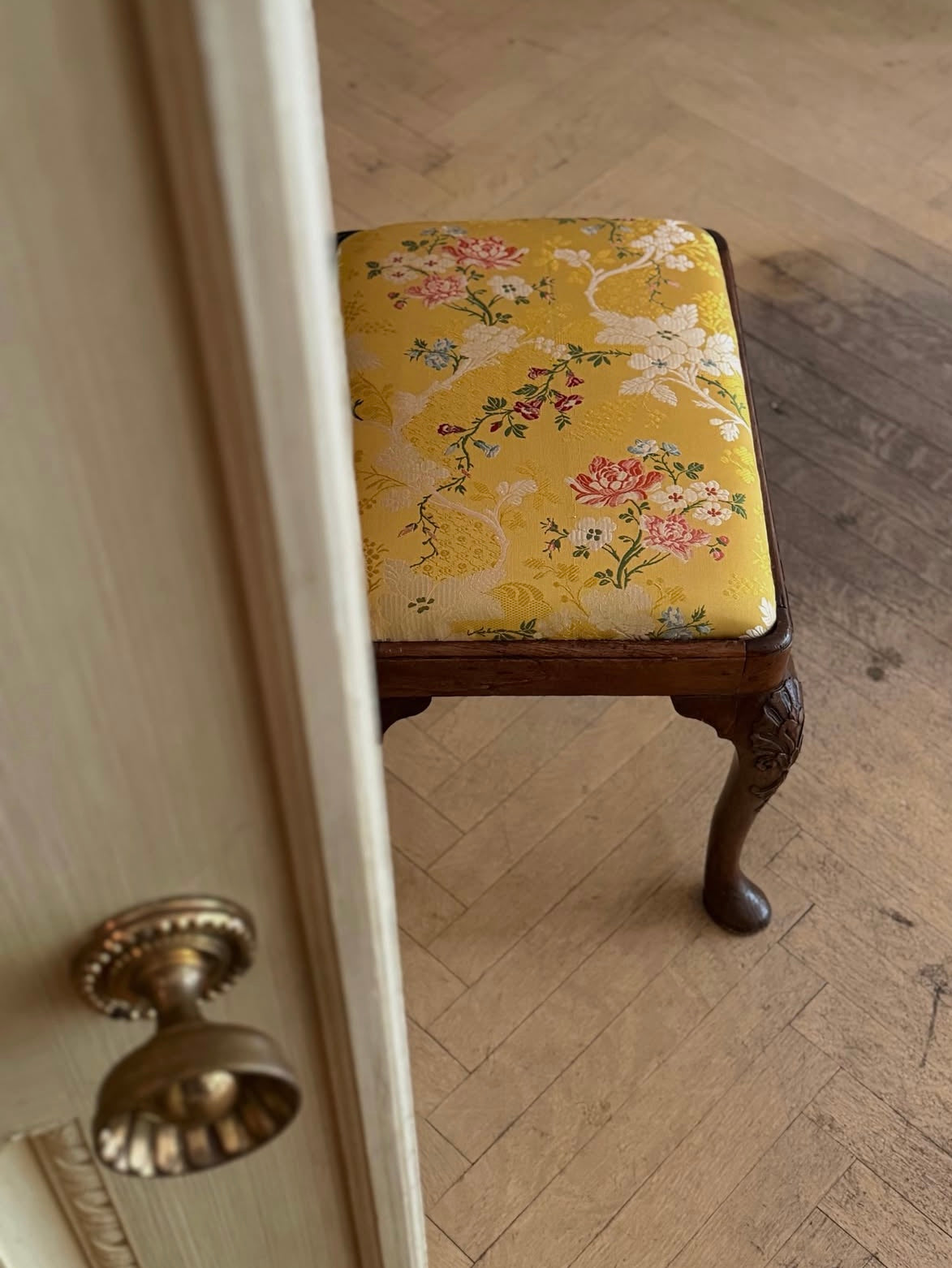 George II Walnut Stool