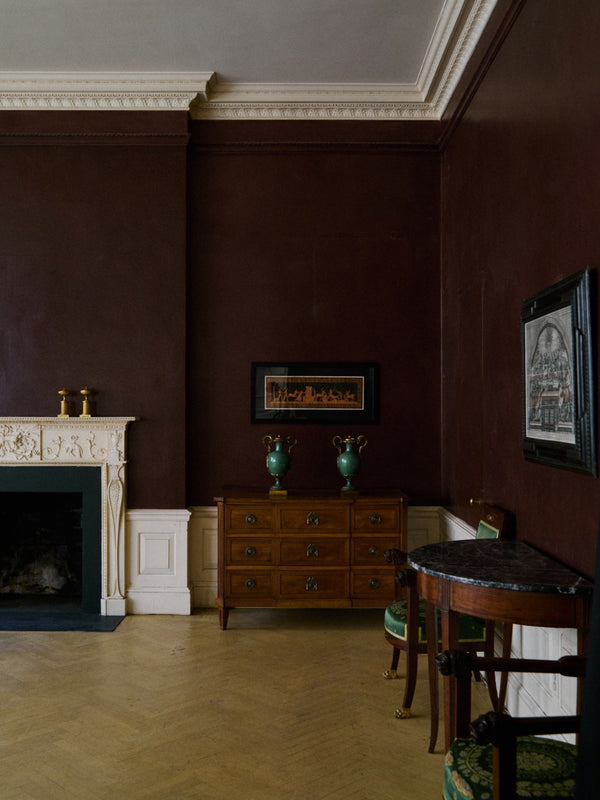 A neoclassical framed frieze panel