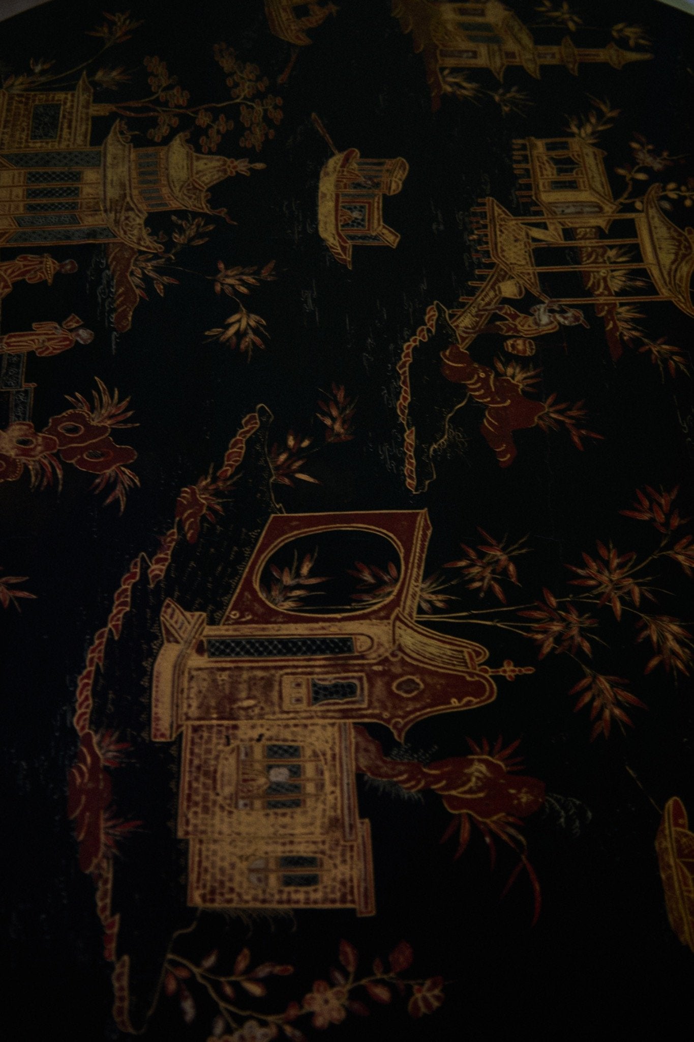 Chinese Export Lacquer Table