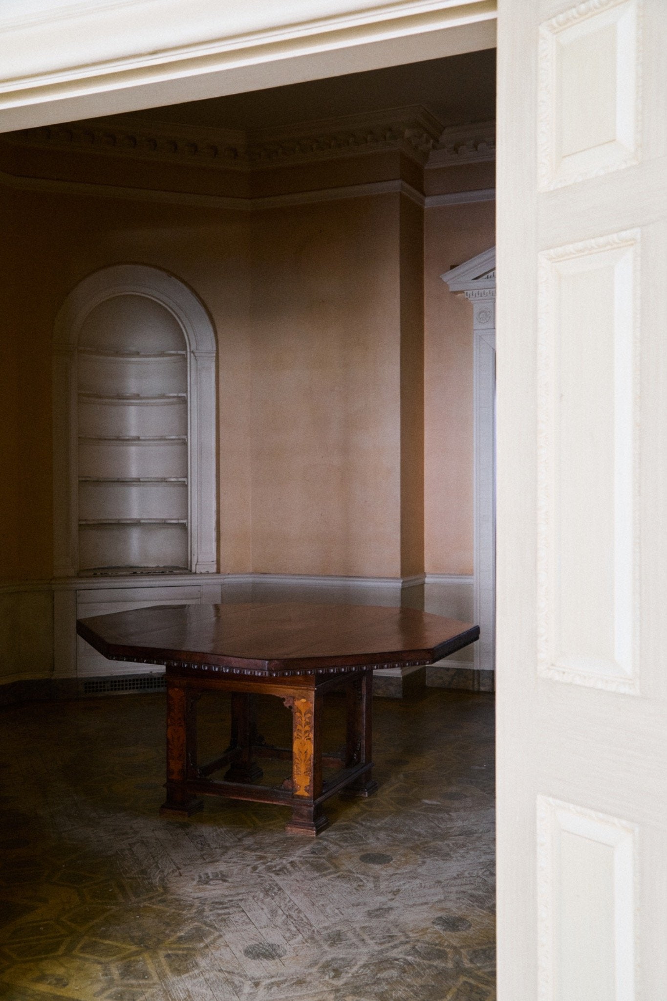 Octagonal LIBRARY TABLE