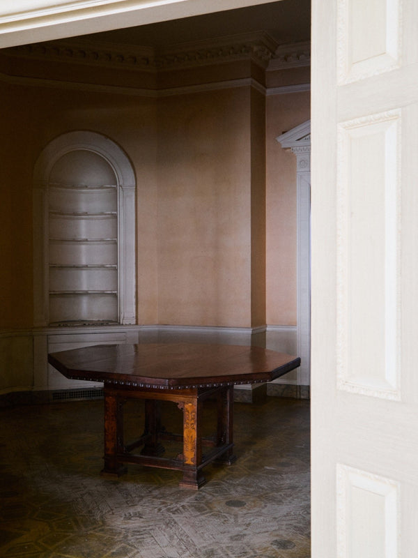 Octagonal LIBRARY TABLE