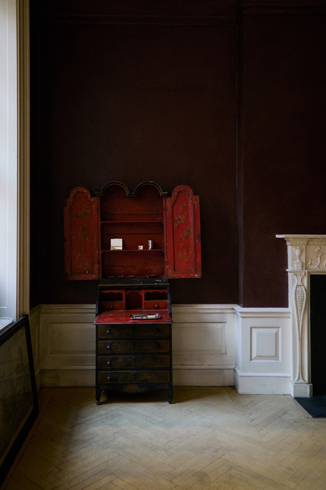 Lacquered Secretaire