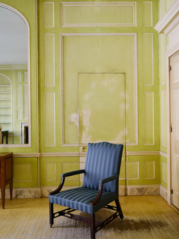 George III Mahogany Library Chair