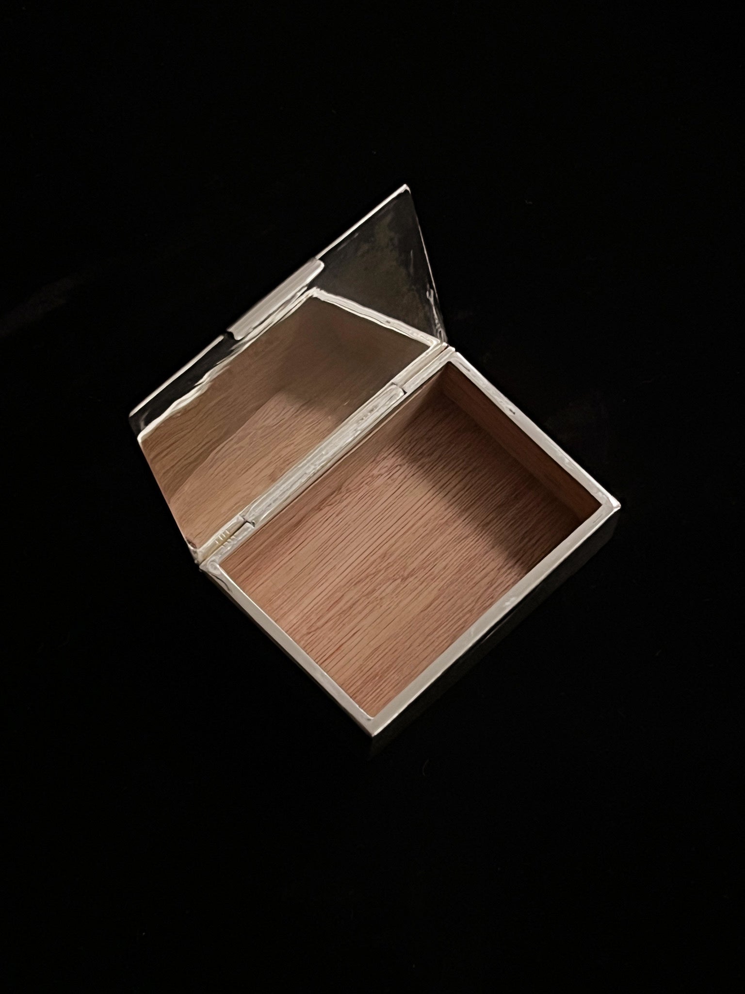 SILVERED VANITY BOX