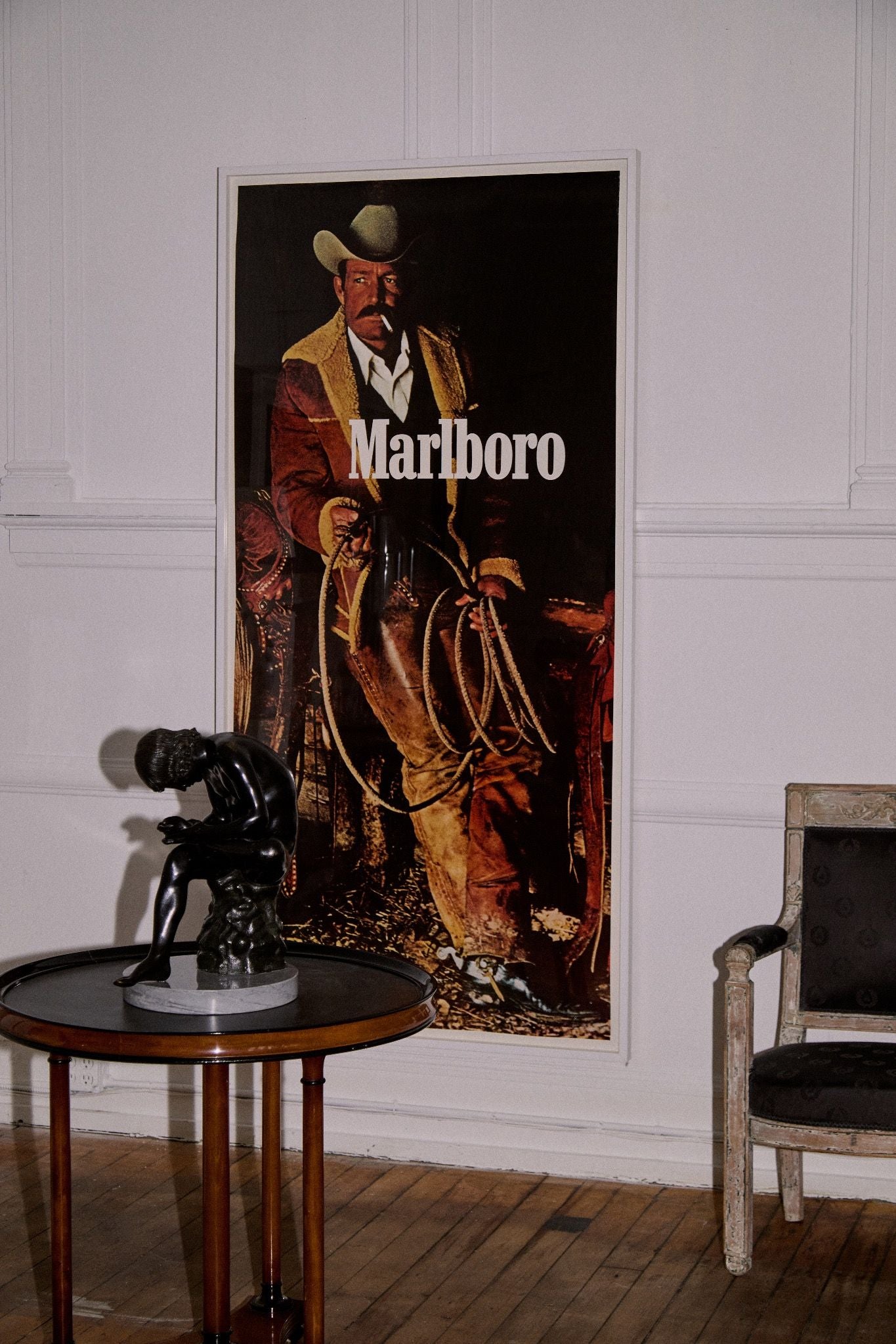 Framed Vintage Marlboro Man