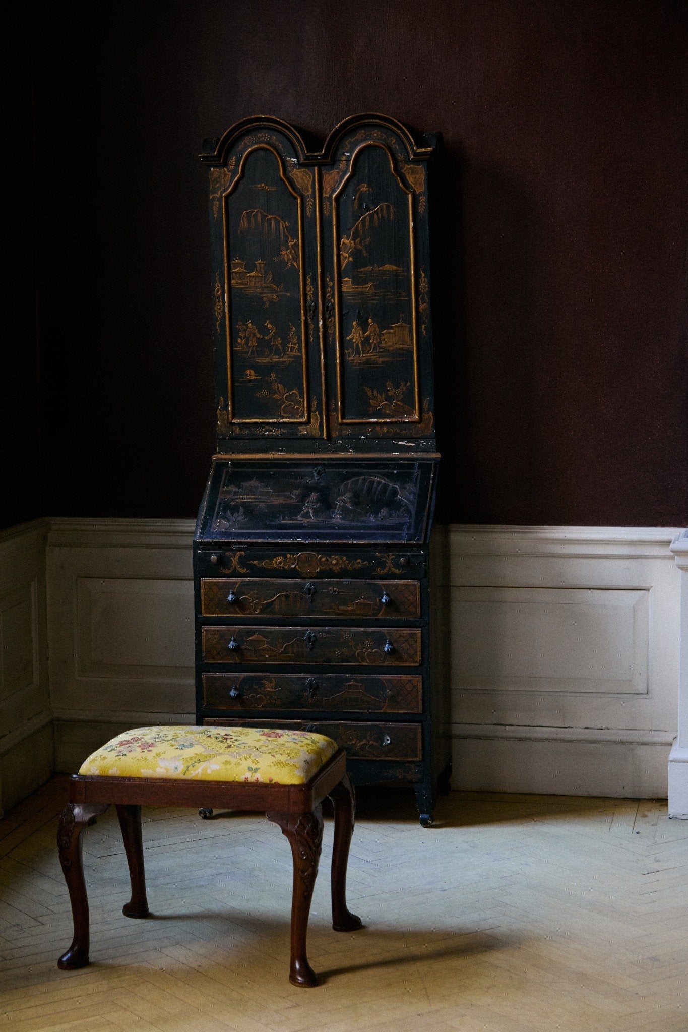 Lacquered Secretaire